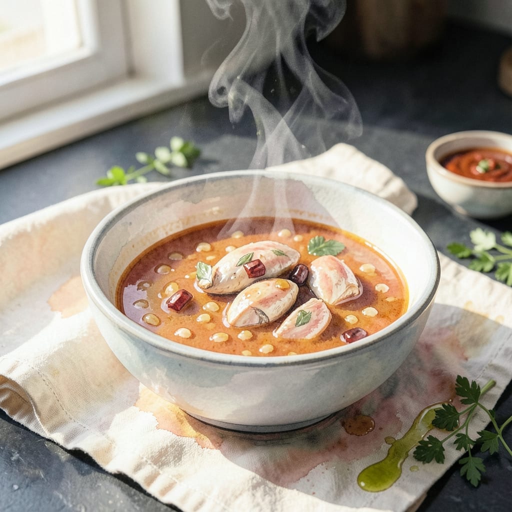 Red Pozole Recipe Chicken: Spiced Hominy Stew With Tender Bites Red Pozole Recipe Chicken: Spiced Hominy Stew With Tender Bites
