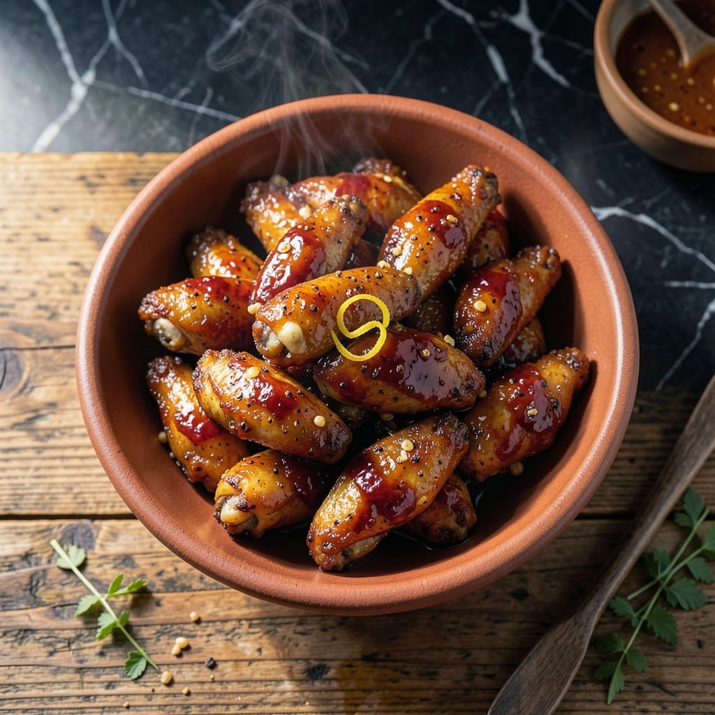 Saugus Wings Recipe: Spicy Garlic Butter Glaze