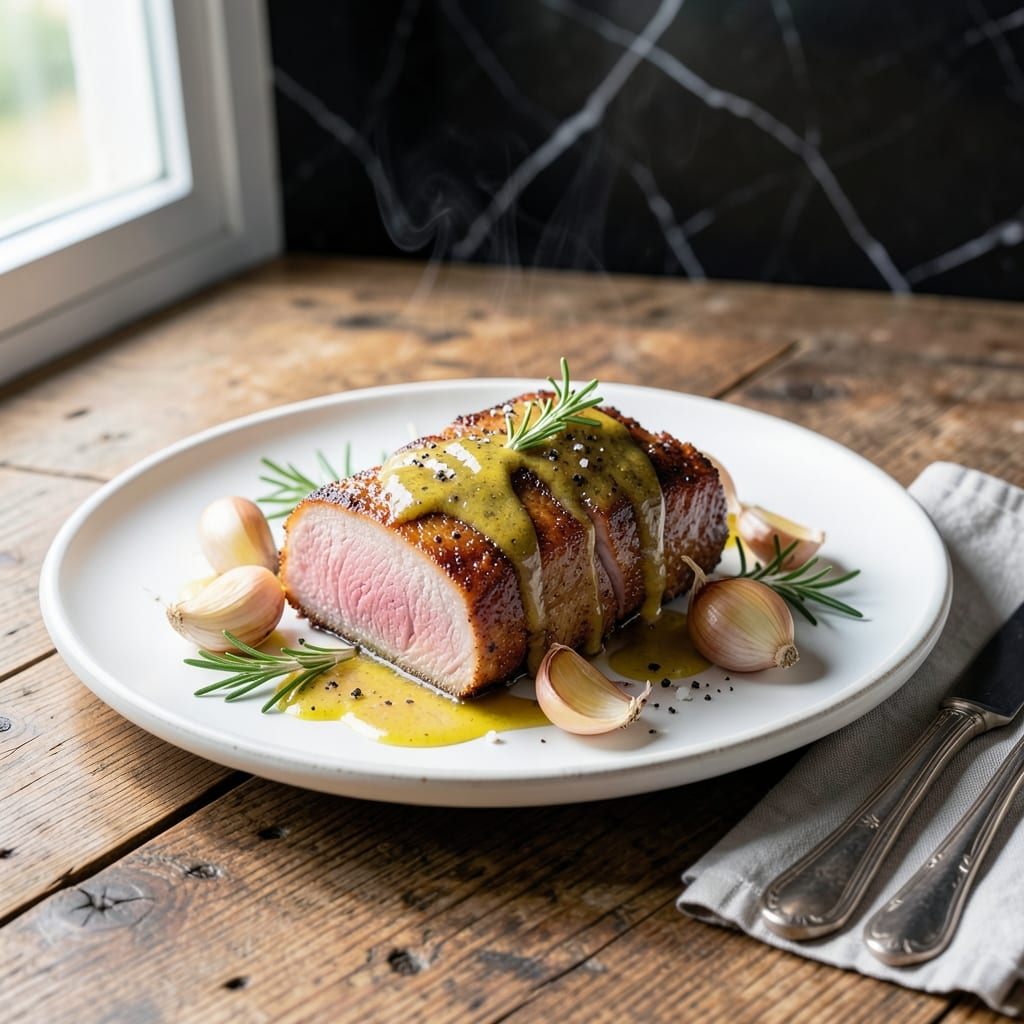 Pork Tenderloin Recipe With Mustard and Brown Sugar: Sweet and Tangy Glazed Perfection