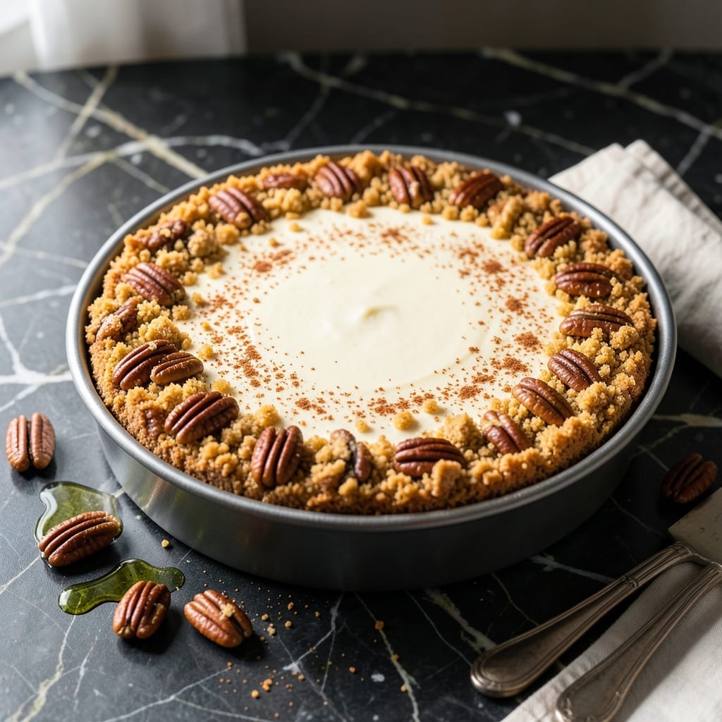 Pecan Crust Recipe For Cheesecake: Nutty Foundation for Silky Slices Pecan Crust Recipe For Cheesecake: Nutty Foundation for Silky Slices