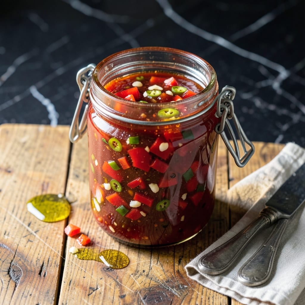 Pepper Jam Recipe Without Pectin: Sweet-Spicy Spread With Natural Thickening Pepper Jam Recipe Without Pectin: Sweet-Spicy Spread With Natural Thickening