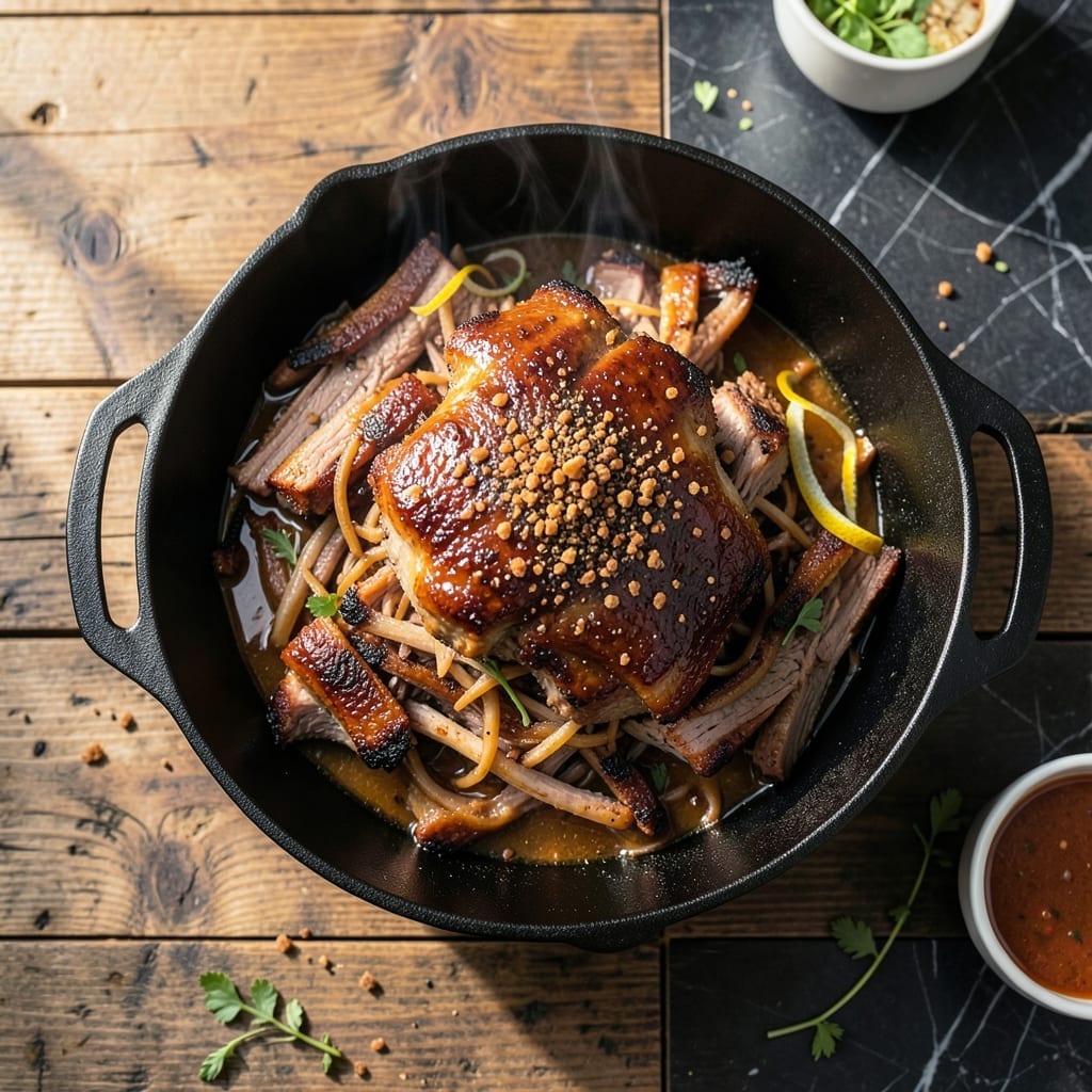 Pulled Pork Recipe in Roaster Oven: Melt-in-Your-Mouth Tenderness Overnight