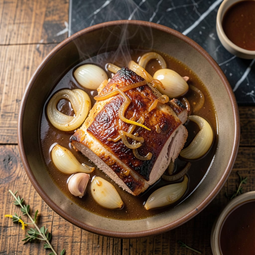 Pork Roast Slow Cooker Recipe With Onion Soup Mix: Hands-Off Fall-Apart Tenderness Pork Roast Slow Cooker Recipe With Onion Soup Mix: Hands-Off Fall-Apart Tenderness