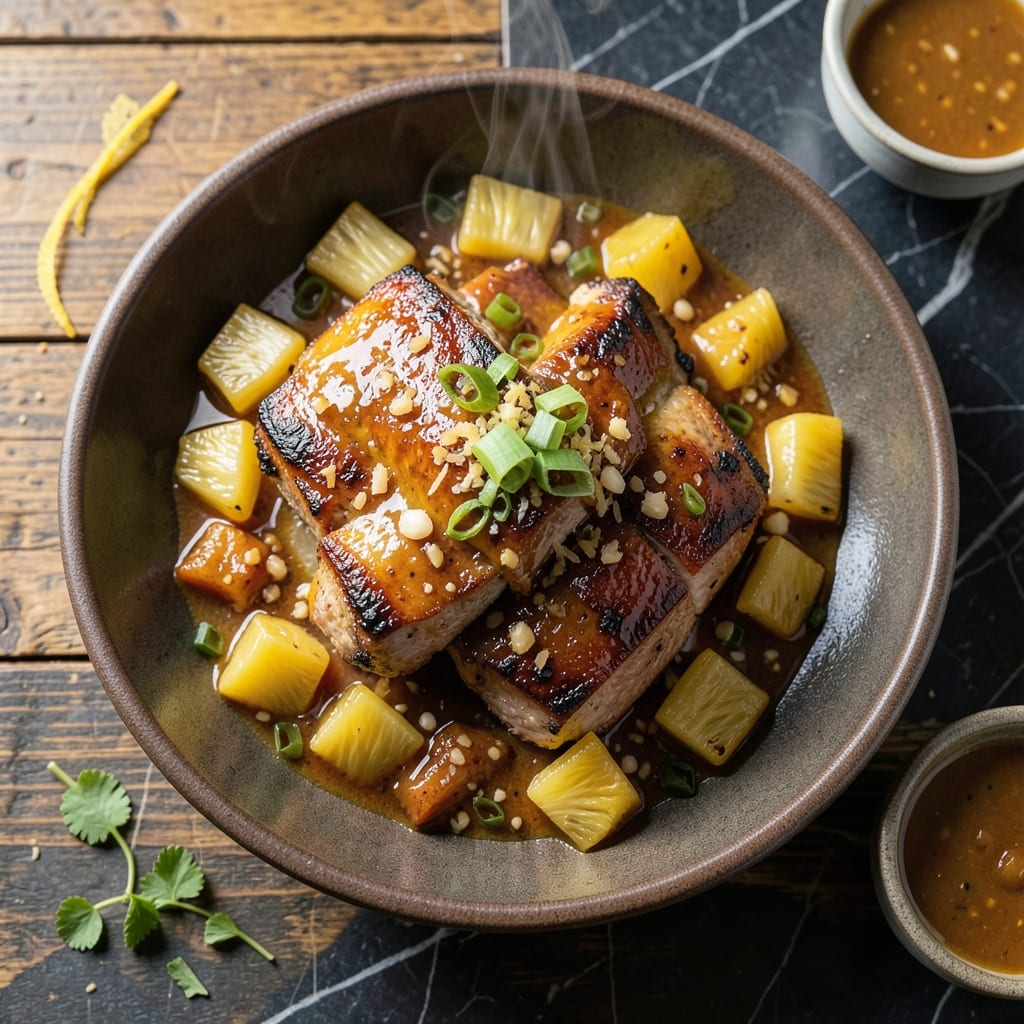 Pineapple Marinade Recipe for Pork: Tropical Sweetness for Grilled Tenderness