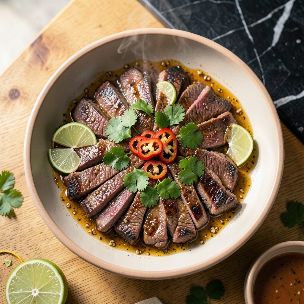 Carne Asada Recipe Stovetop: Skillet-Charred Citrus-Marinated Beef
