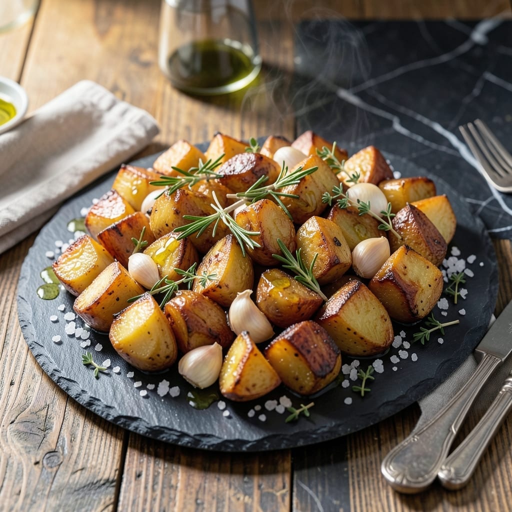 Potato Recipe for Thanksgiving: Garlic-Herb Roasted Crowd Pleaser