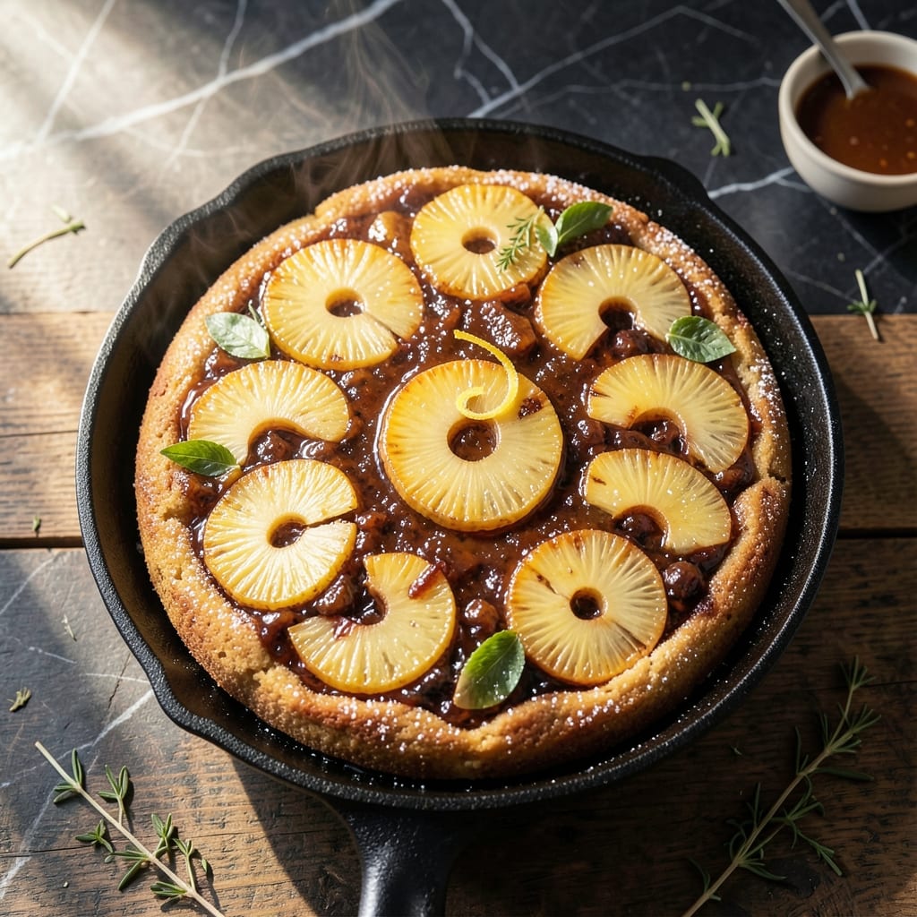 Pineapple Upside Down Cake Recipe With Fresh Pineapple: Caramelized Topping With Natural Sweetness Pineapple Upside Down Cake Recipe With Fresh Pineapple: Caramelized Topping With Natural Sweetness
