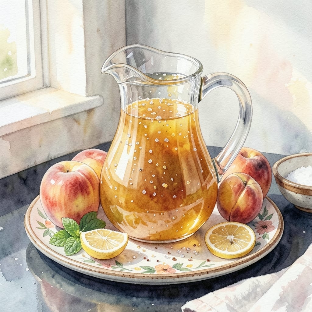 Peach Syrup Recipe for Drinks: Sweet and Smooth Mix for Cocktails