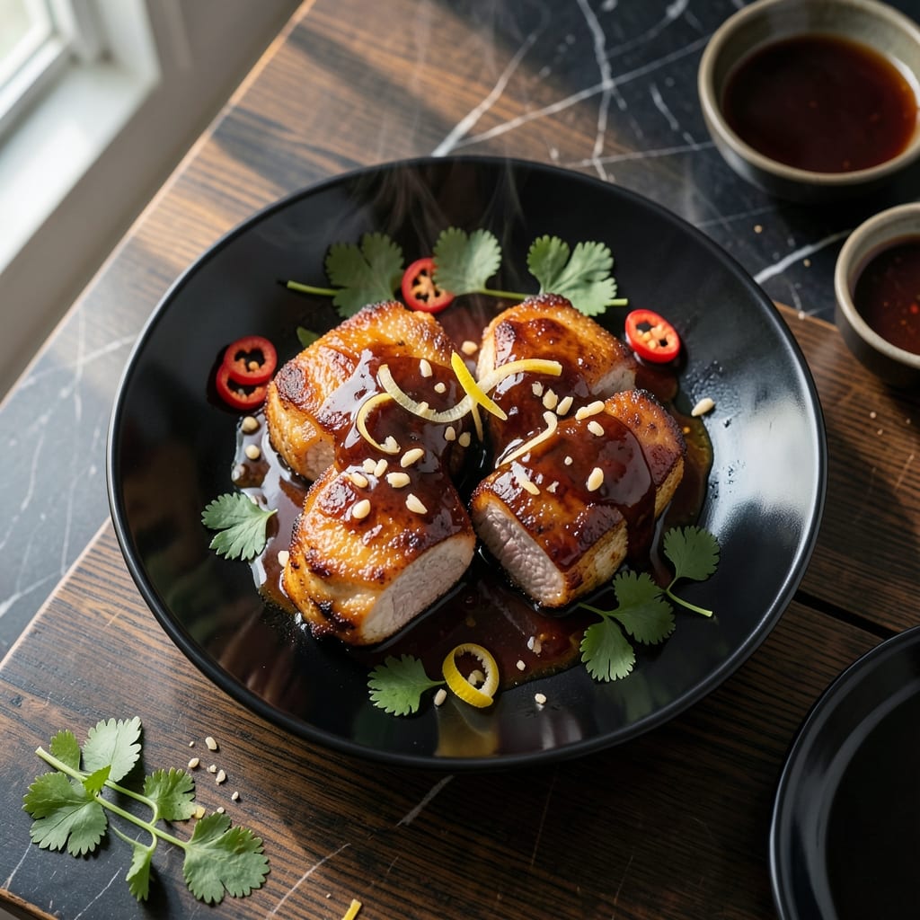 Pork Chop Recipe Chinese Cooking: Wok-Seared With Garlic and Soy Glaze Pork Chop Recipe Chinese Cooking: Wok-Seared With Garlic and Soy Glaze