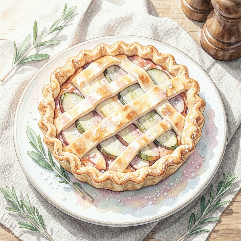 Apple Pie Recipe and Procedure: Lattice Crust With Cinnamon-Spiced Apples Apple Pie Recipe and Procedure: Lattice Crust With Cinnamon-Spiced Apples