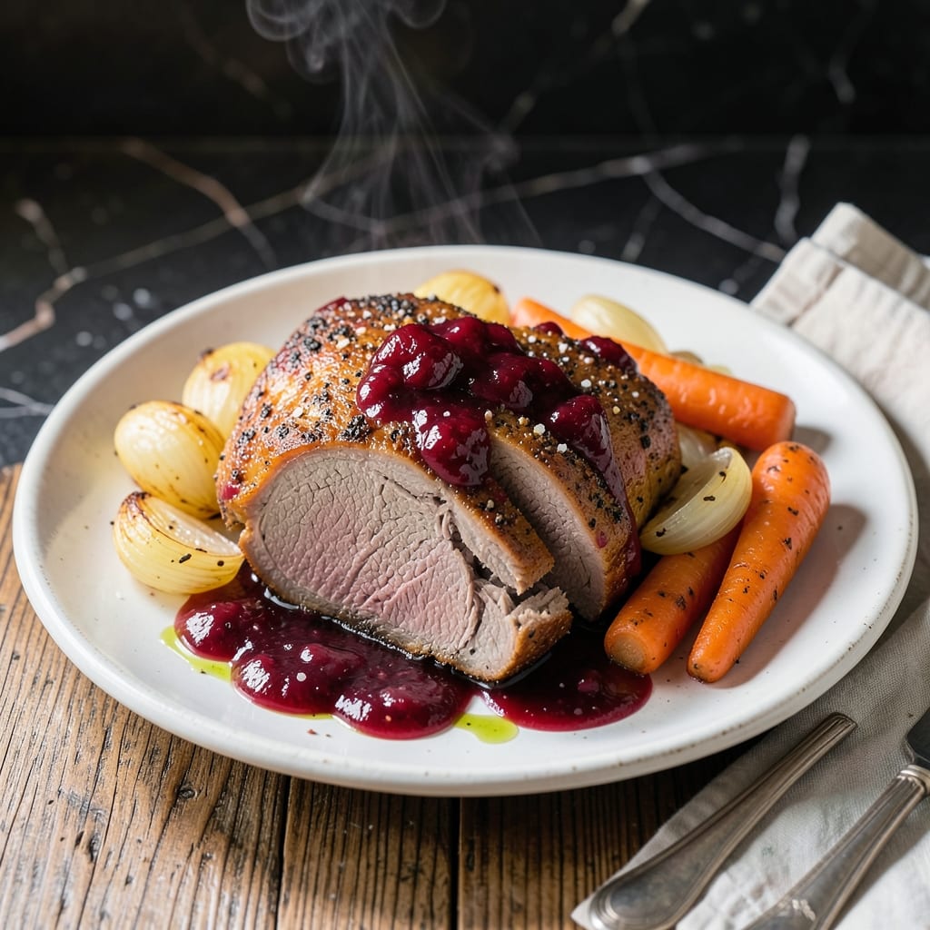 Pot Roast Recipe With Cranberry Sauce: Slow-Cooked Holiday Richness Pot Roast Recipe With Cranberry Sauce: Slow-Cooked Holiday Richness