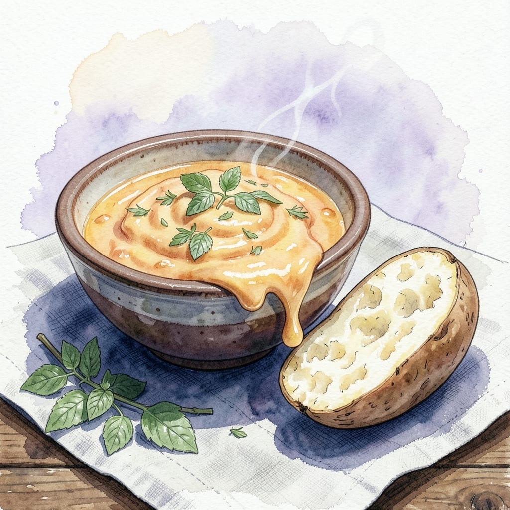 Cheese Sauce Recipe for Baked Potatoes: Velvety Melt for Loaded Spuds Cheese Sauce Recipe for Baked Potatoes: Velvety Melt for Loaded Spuds