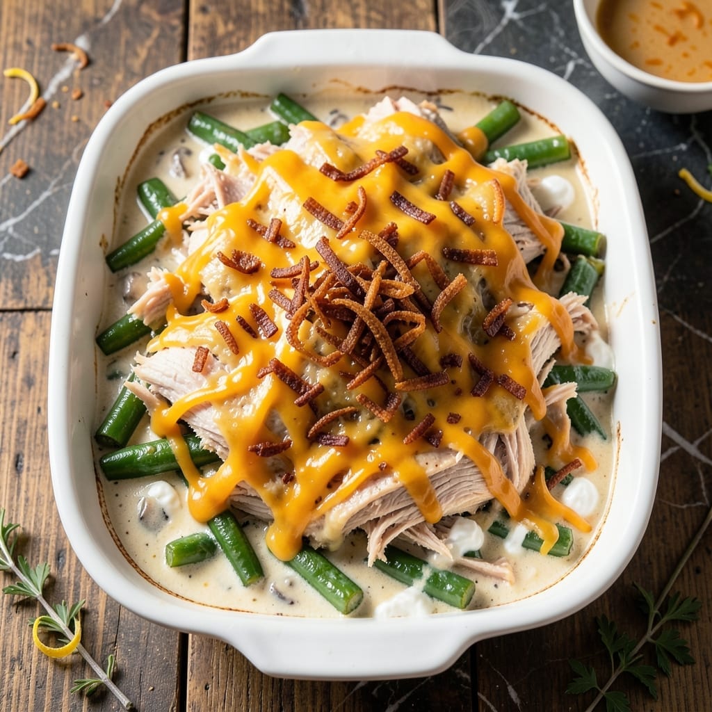 Thanksgiving Casserole Recipe Green Beans Turkey: Holiday Layers of Savory Tradition