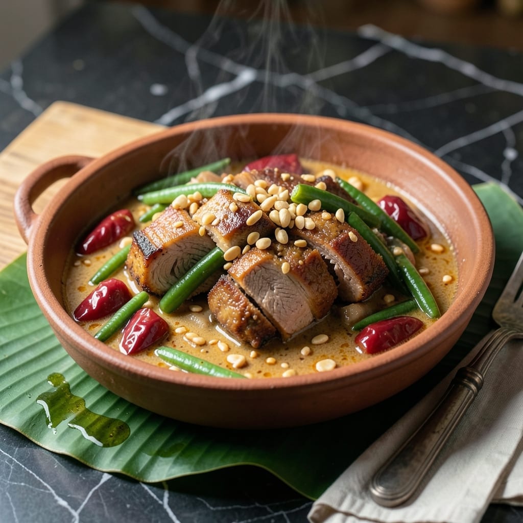 Pork Kare Kare Recipe Filipino Style: Peanut-Stewed Tripe and Vegetables