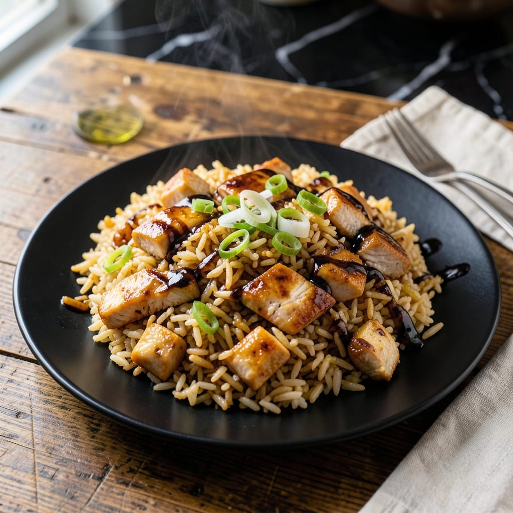 Chicken Fried Rice Recipe With Oyster Sauce: Wok-Charred Savory Bites Chicken Fried Rice Recipe With Oyster Sauce: Wok-Charred Savory Bites