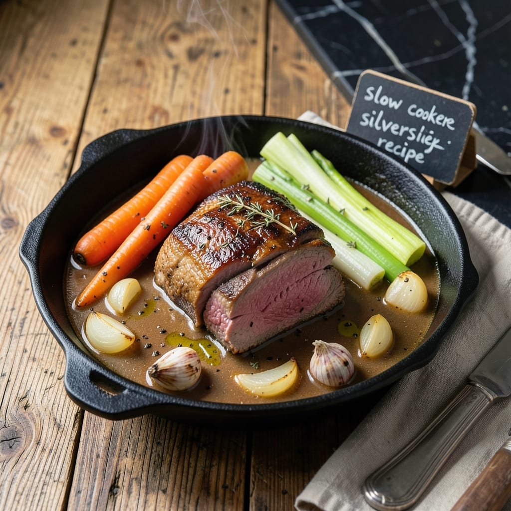 Silverside Recipe Slow Cooker: Melt-in-Your-Mouth Tenderness for Sunday Dinner Silverside Recipe Slow Cooker: Melt-in-Your-Mouth Tenderness for Sunday Dinner