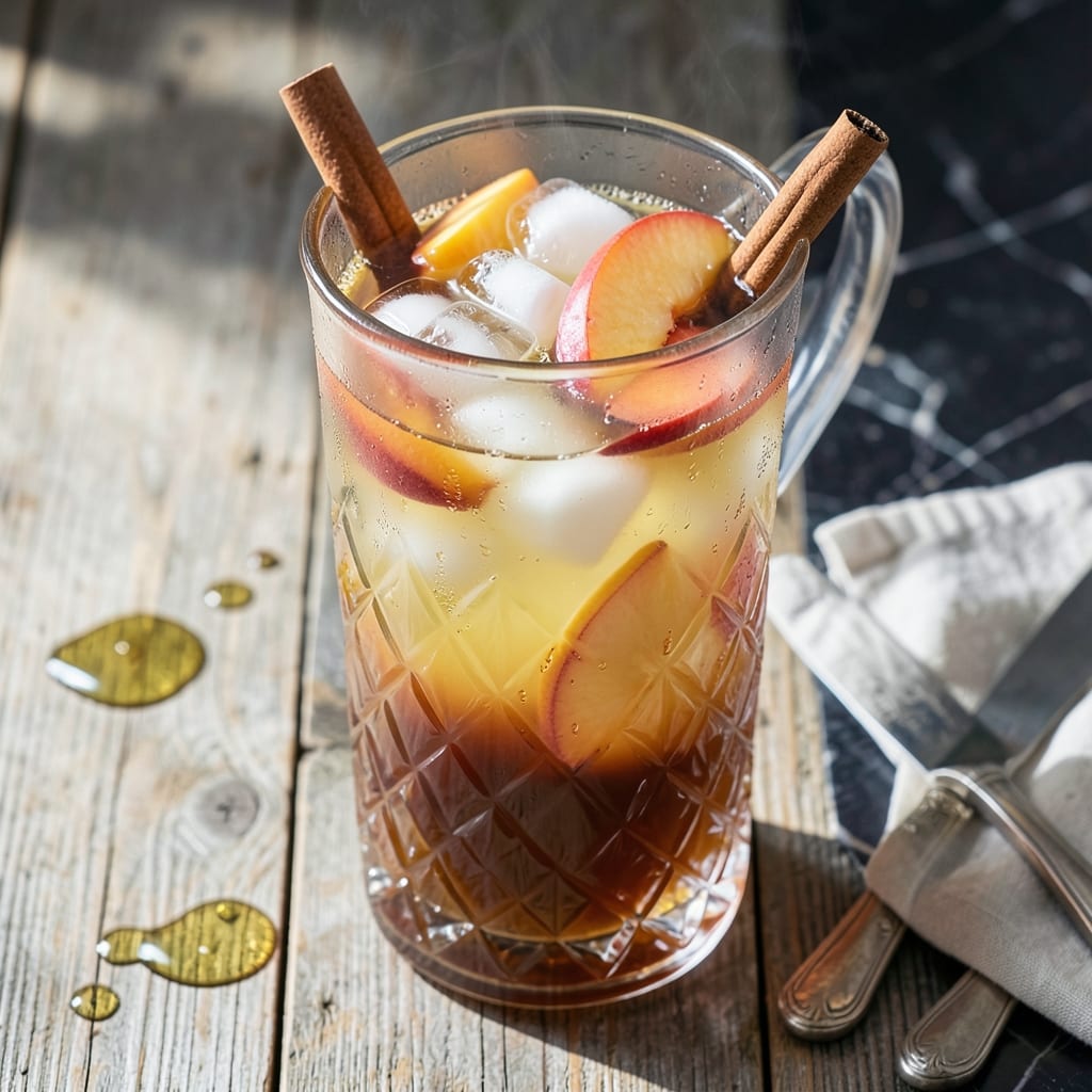 Peach Iced Tea Recipe With Syrup: Sweet Southern Refreshment in Minutes Peach Iced Tea Recipe With Syrup: Sweet Southern Refreshment in Minutes