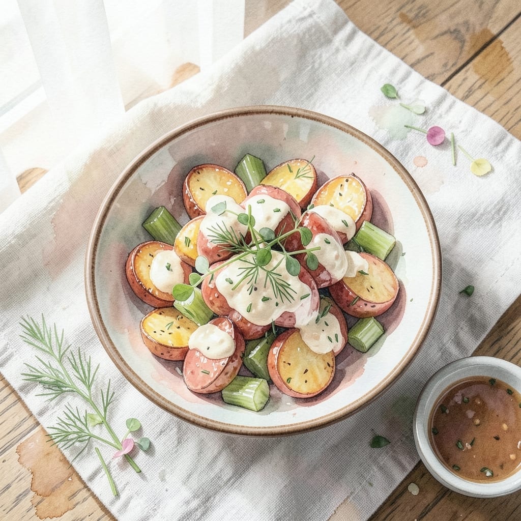 Red Potato Salad Recipe No Egg: Zesty Herb-Infused Creaminess With Crunch Red Potato Salad Recipe No Egg: Zesty Herb-Infused Creaminess With Crunch