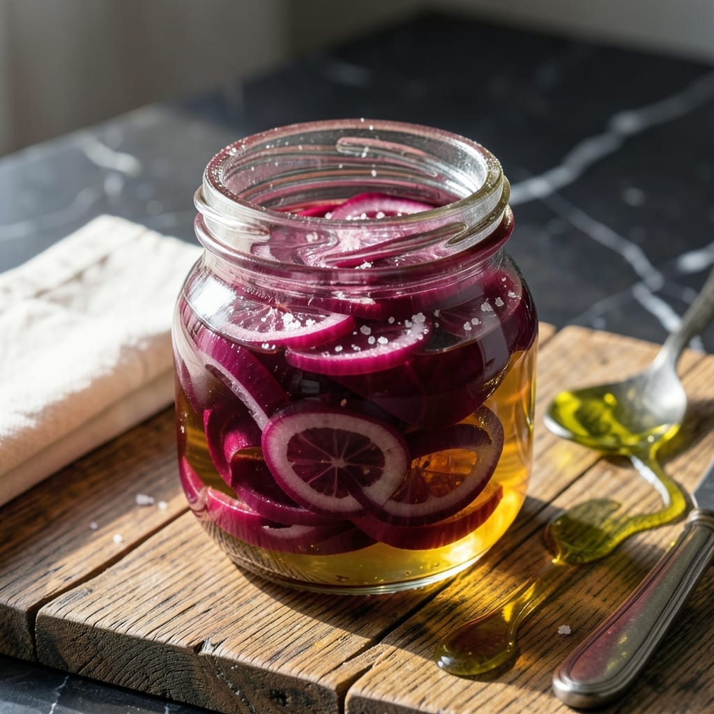 Pickled Red Onion Recipe Rice Wine Vinegar: Quick-Pickled Tangy Crunch