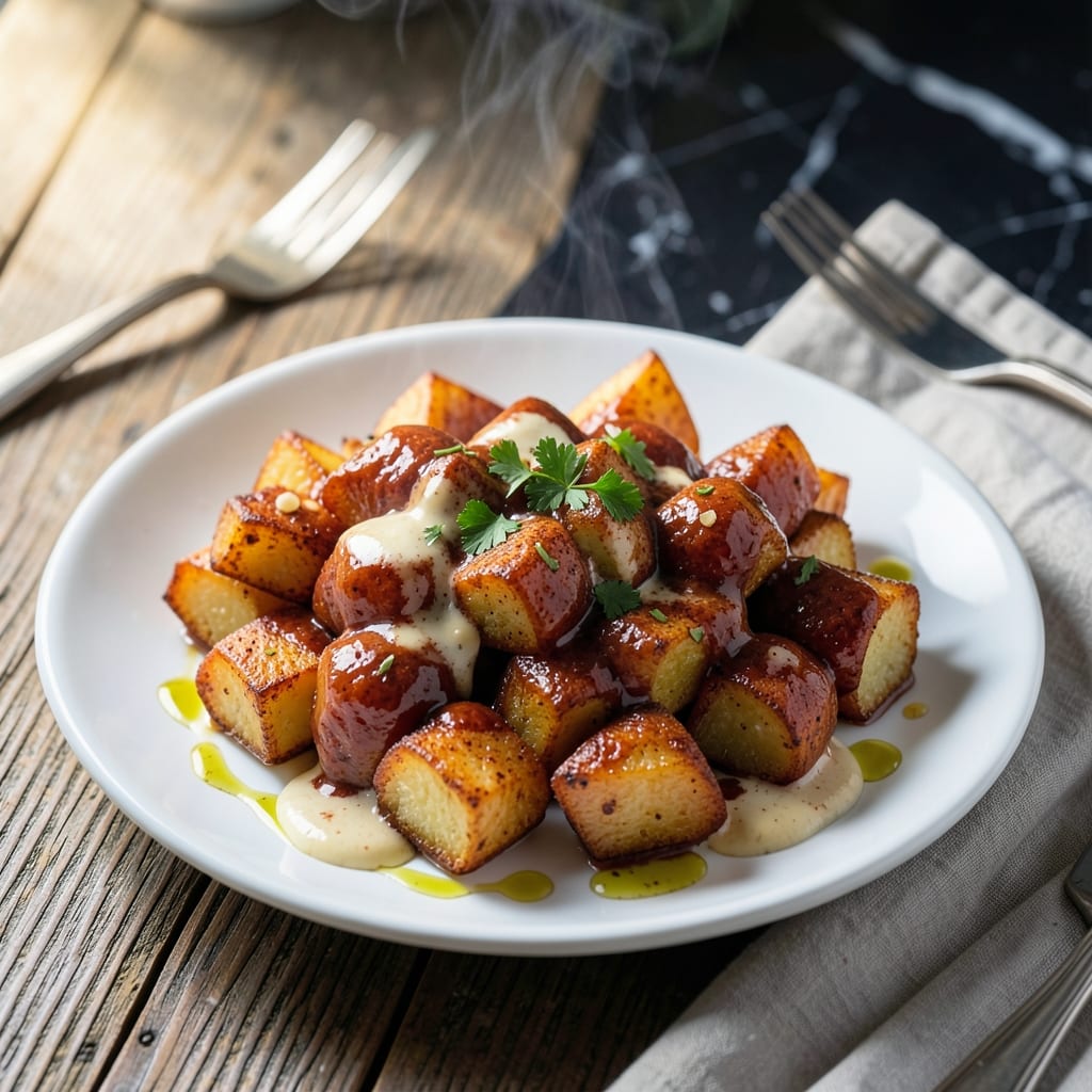 Patatas Bravas Sauce Recipe Mayonnaise: Smoky Spanish Aioli with a Creamy Kick Patatas Bravas Sauce Recipe Mayonnaise: Smoky Spanish Aioli with a Creamy Kick
