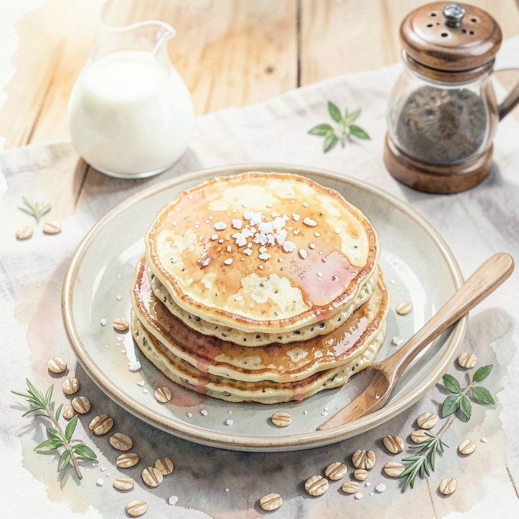 Oat Pancake Recipe No Banana: Fluffy Stacks Without the Fruit Oat Pancake Recipe No Banana: Fluffy Stacks Without the Fruit
