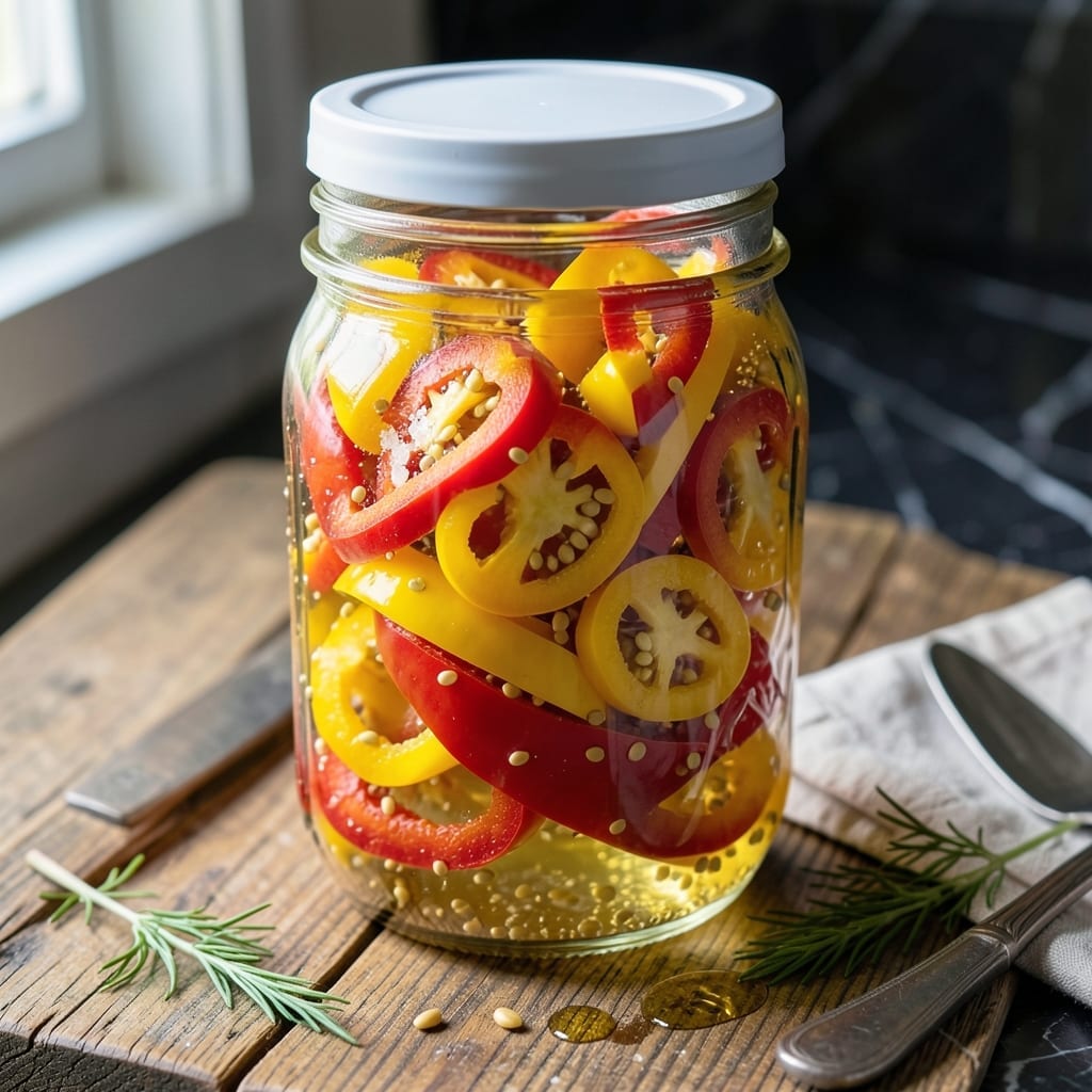 Pickled Sweet Banana Peppers Recipe Canning: Tangy Heat Preserved to Perfection