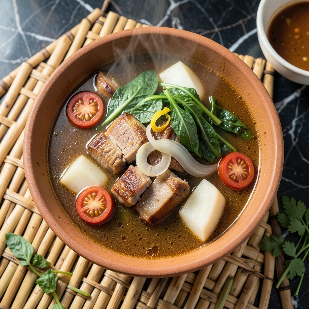 Pork Soup Recipe Filipino: Sinigang-Style Tangy and Savory Bowl