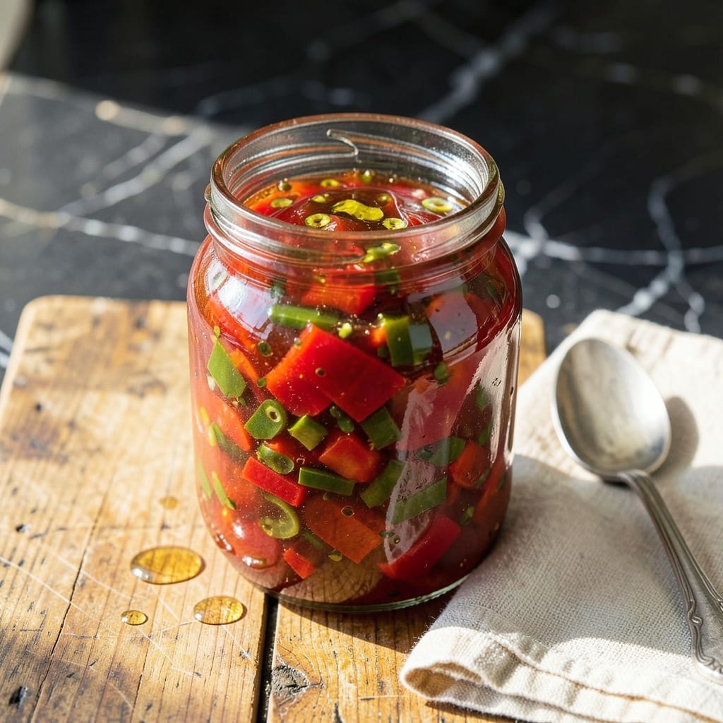 Pepper Jelly Recipe Without Pectin: Naturally Thick Sweet-Spicy Spread Pepper Jelly Recipe Without Pectin: Naturally Thick Sweet-Spicy Spread