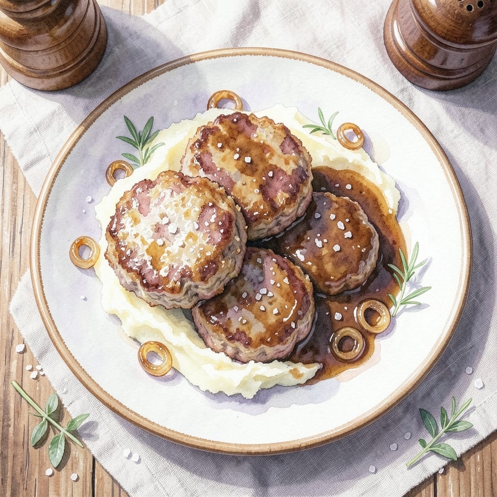 Salisbury Steak Recipe Chef John: Homemade Classic With Savory Gravy