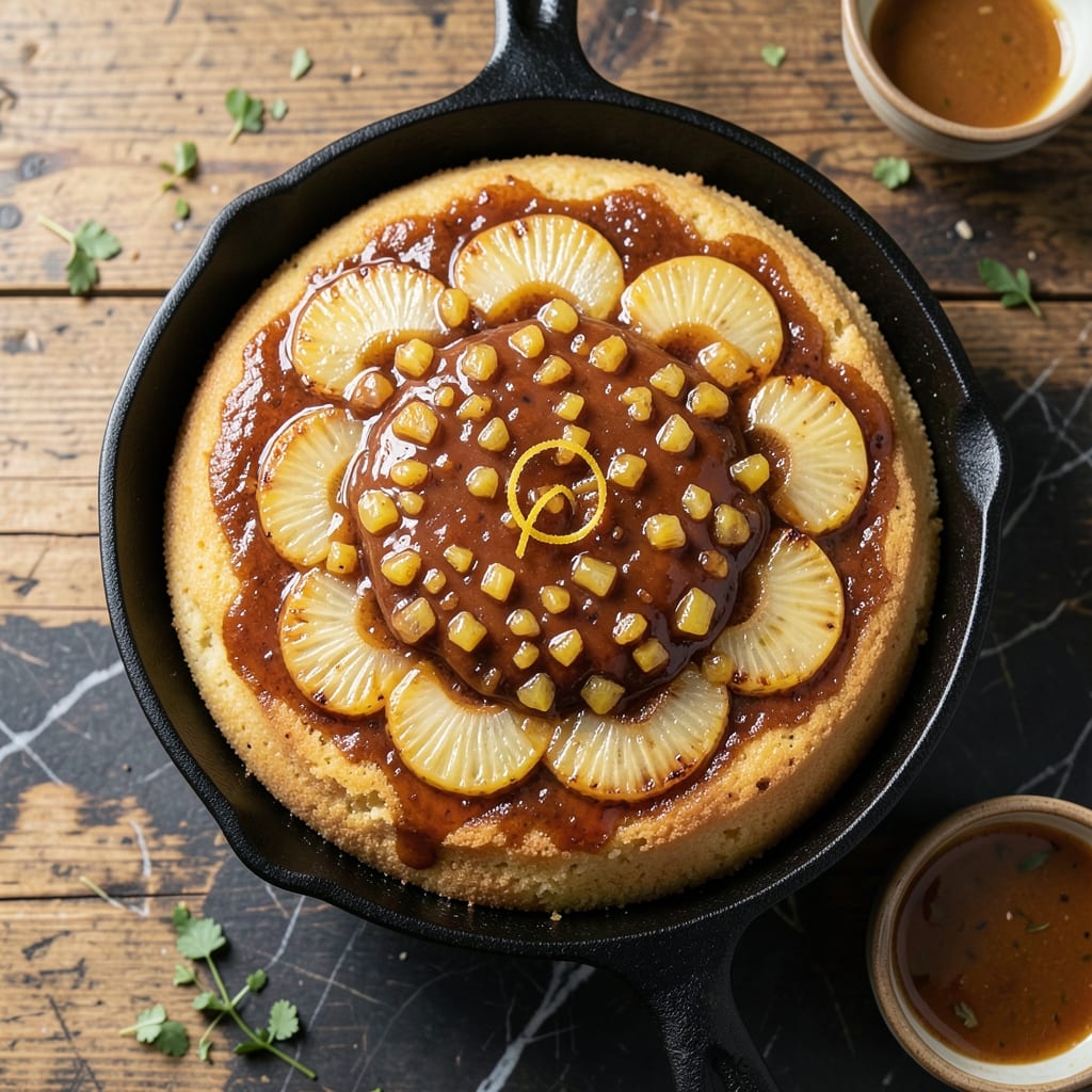 Pineapple Upside Down Cake Recipe Using Crushed Pineapple: Caramelized Topping With Moist Crumb