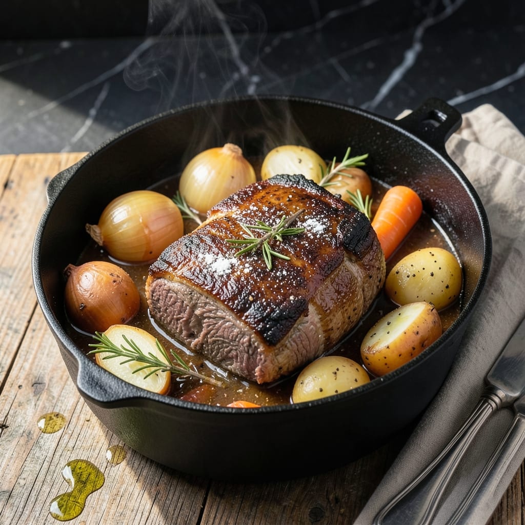 Pot Roast Crock Pot Recipe Pioneer Woman: Hands-Off Herb-Infused Tenderness