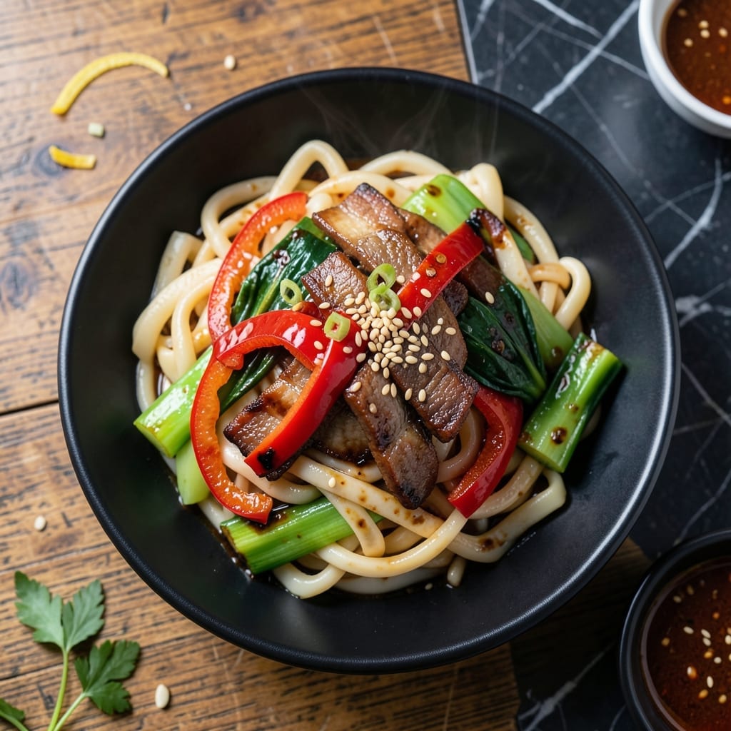 Recipe Stir Fry Udon Noodles: Chewy Wheat Strands With Asian Flavor