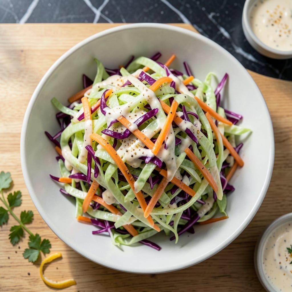 Bobby Flay's Coleslaw Recipe: Tangy Crunch With a Kick