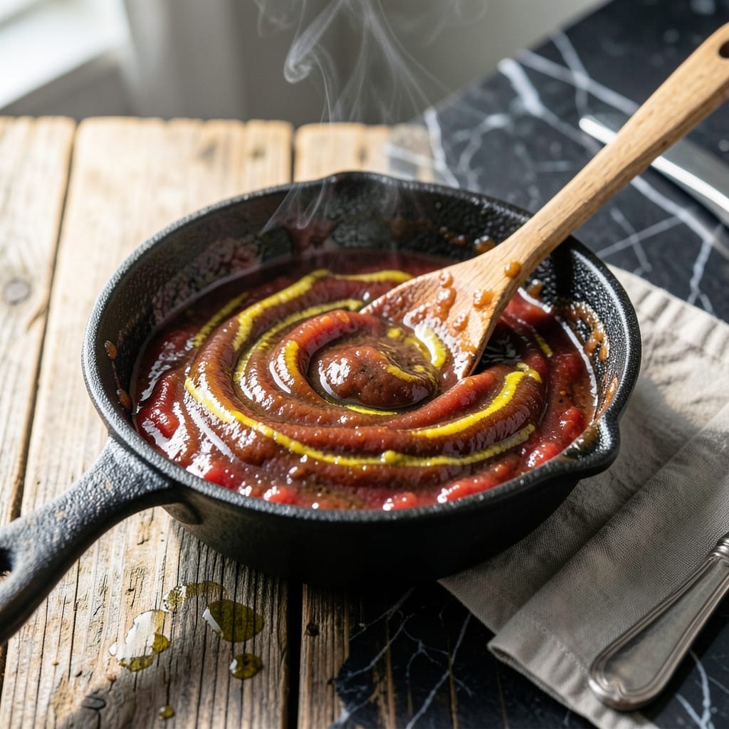 BBQ Mop Recipe Vinegar: Tangy Thin Sauce for Smoky Brushing BBQ Mop Recipe Vinegar: Tangy Thin Sauce for Smoky Brushing