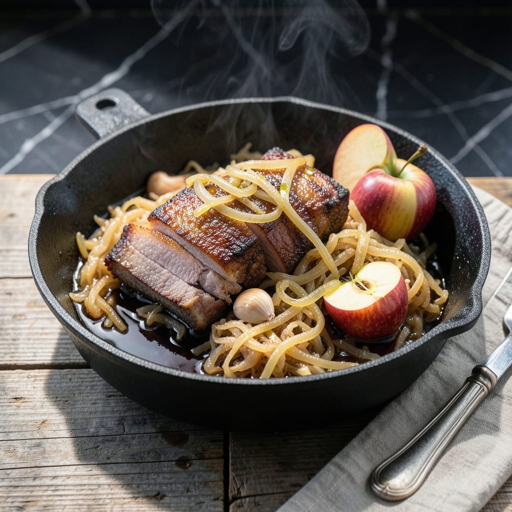 Pork and Sauerkraut Recipe With Beer: Tangy Braised Comfort in One Pot