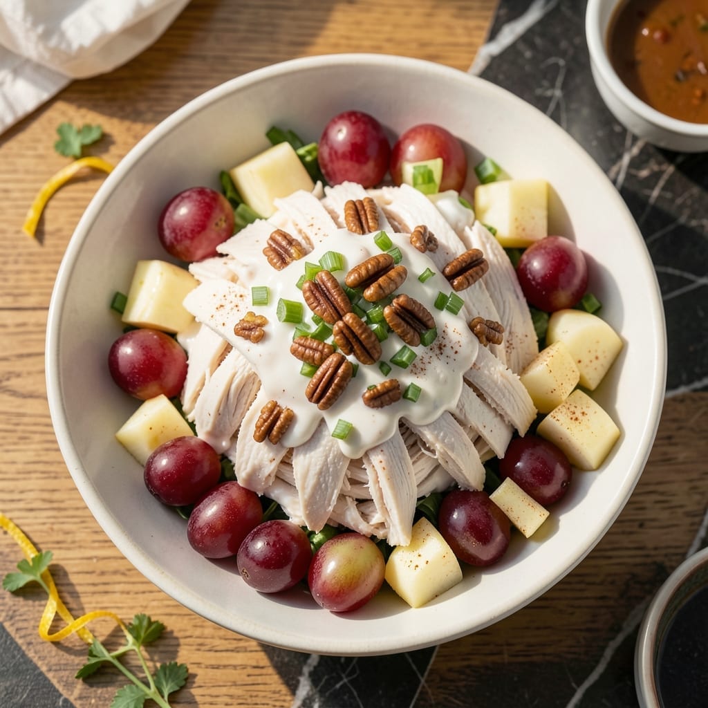 Chicken Salad Recipe With Grapes And Apples: Sweet Crunch in Every Bite
