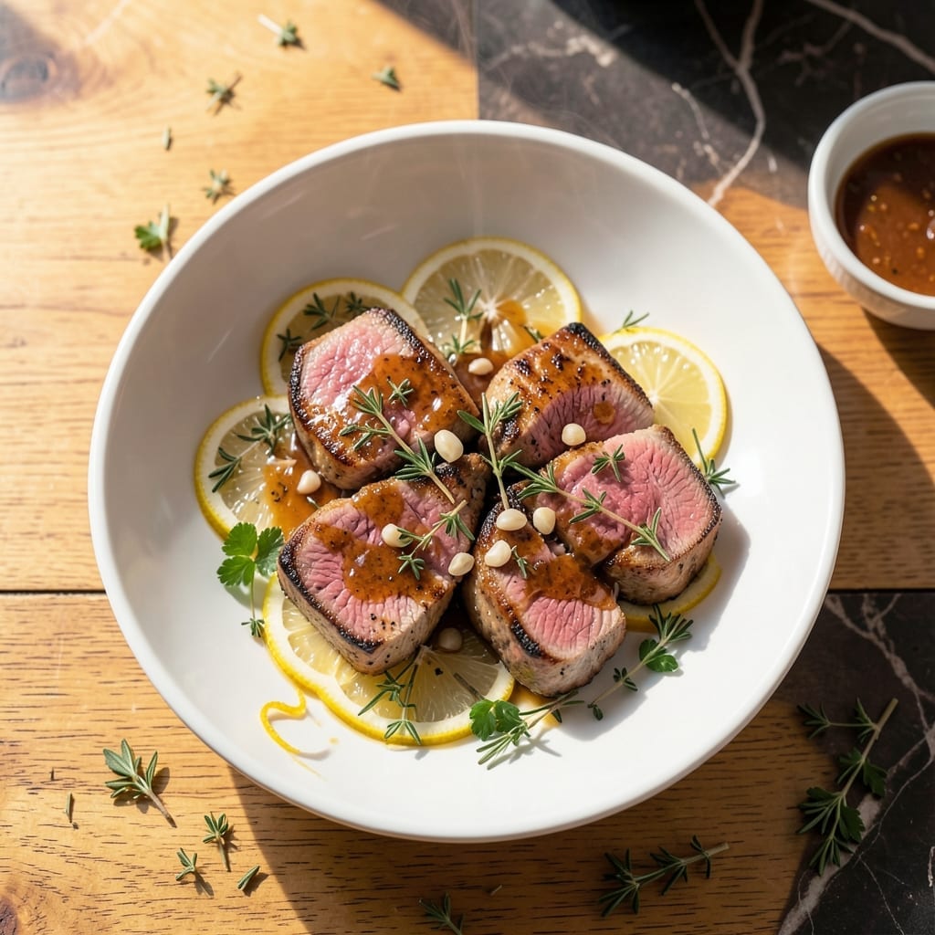 Recipe for Tuna Steaks in Oven: Succulent Flavor With Lemon-Herb Crust Recipe for Tuna Steaks in Oven: Succulent Flavor With Lemon-Herb Crust