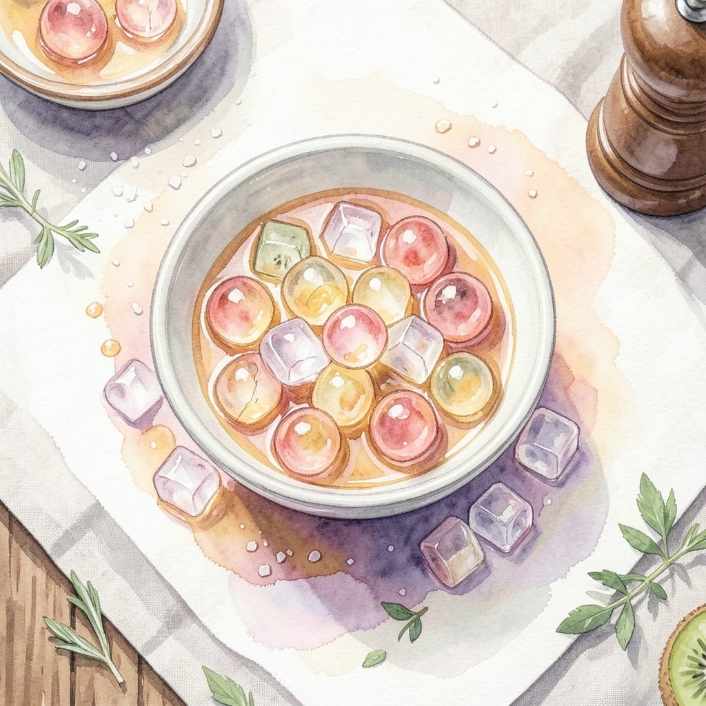 Popping Boba Recipe Without Sodium Alginate: Simple Fruit Juice Pearl Technique