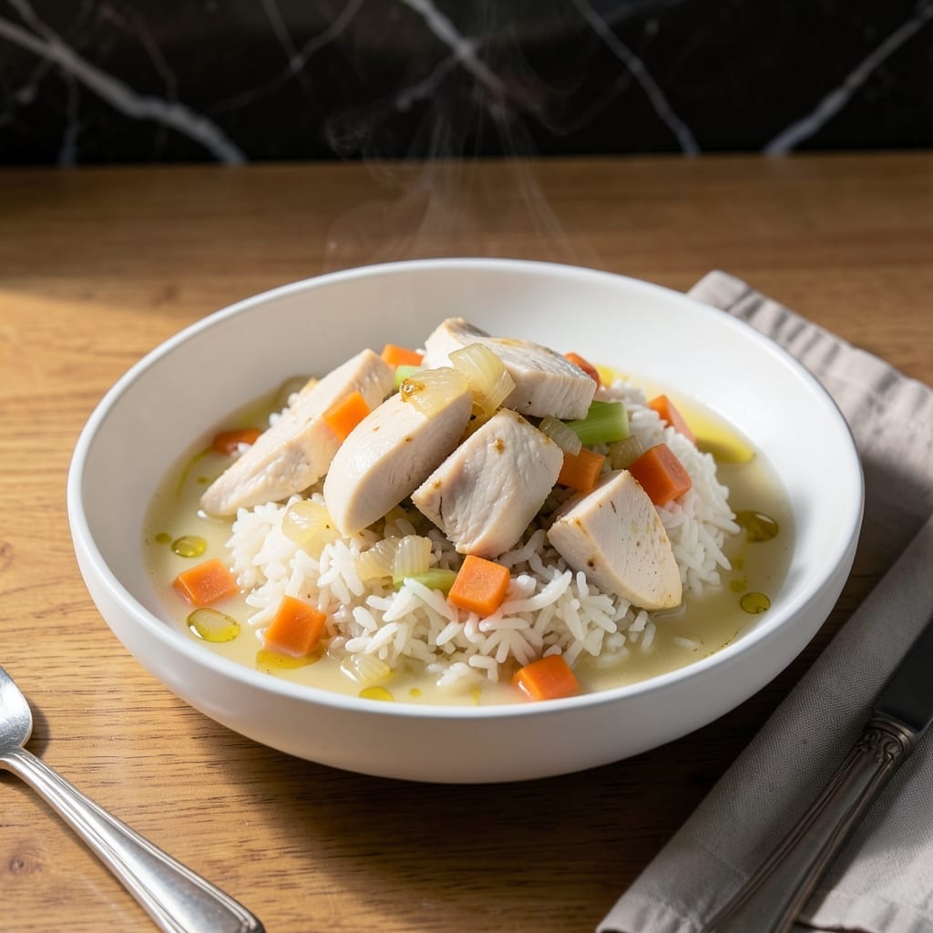 Chicken and Rice Recipe for Upset Stomach: Gentle and Soothing One-Pot Meal Chicken and Rice Recipe for Upset Stomach: Gentle and Soothing One-Pot Meal