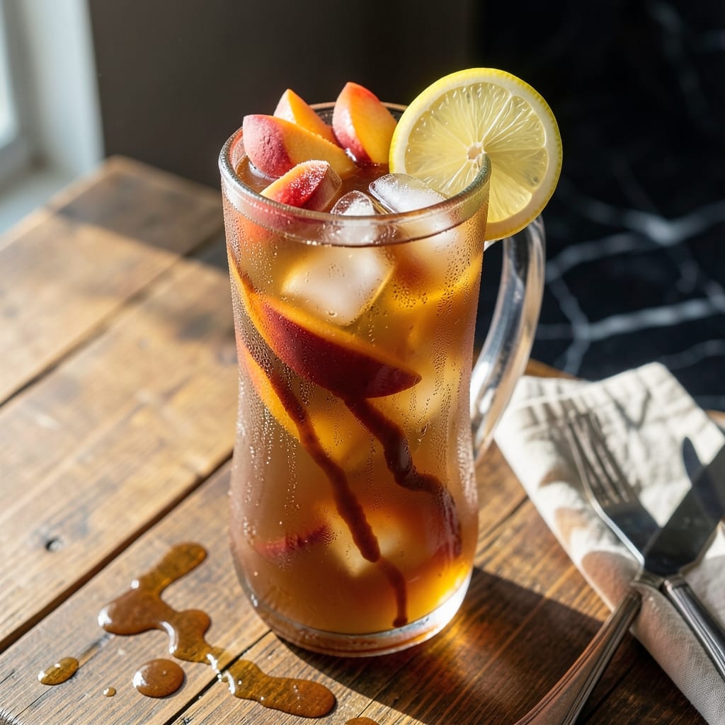 Peach Iced Tea Recipe With Peach Nectar: Refreshing Summer Sip With Natural Sweetness Peach Iced Tea Recipe With Peach Nectar: Refreshing Summer Sip With Natural Sweetness