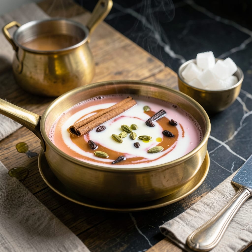 Pink Tea Recipe by Food Fusion: Authentic Kashmiri Chai with Cardamom and Pistachios