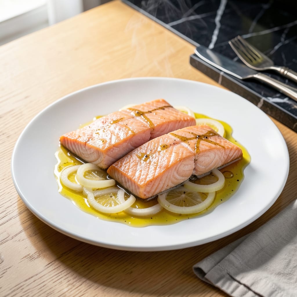 Poached Salmon Recipe Without Wine: Flaky Tenderness With Citrus Infusion