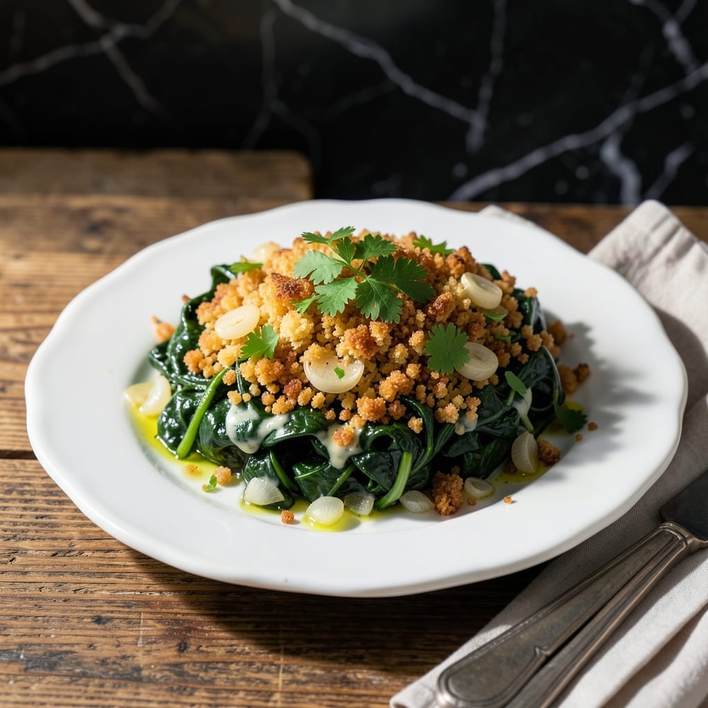 Poor Man's Oyster Rockefeller Recipe Easy: Budget-Friendly Spinach and Breadcrumbs Delight
