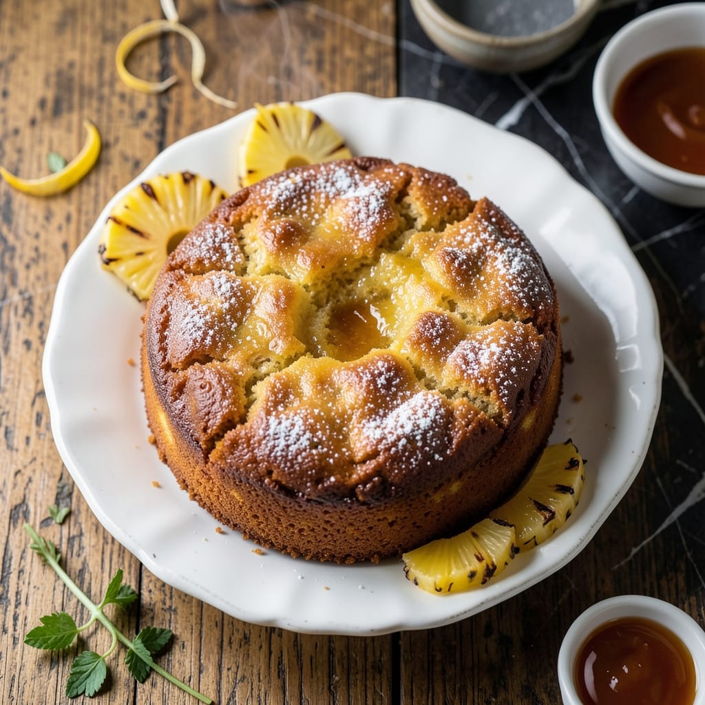 Pineapple Juice Cake Recipe From Scratch: Moist Tropical Sweetness in Every Slice