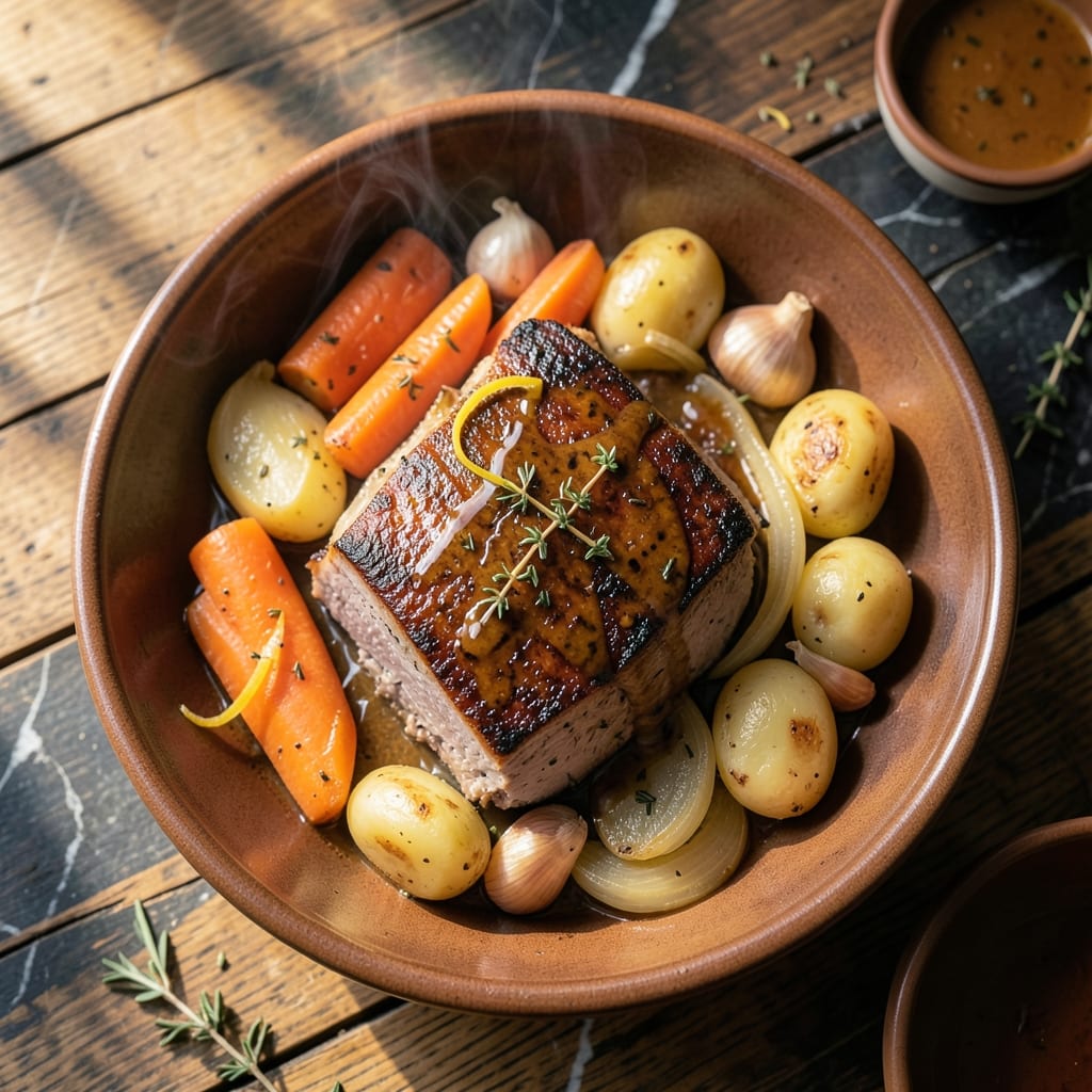 Pork Loin Recipe Slow Cooker With Vegetables: Hands-Off Meal With Root Veggie Medley