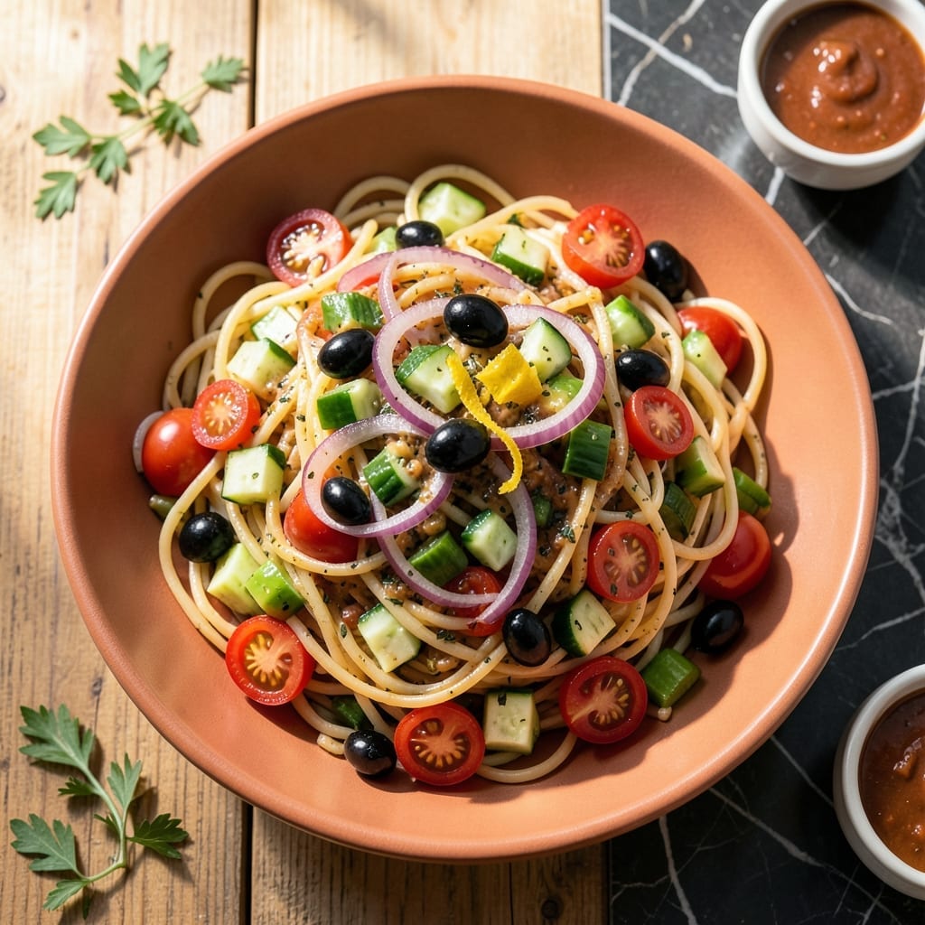 McCormick Salad Supreme Spaghetti Salad Recipe With Italian: Zesty Garden Freshness