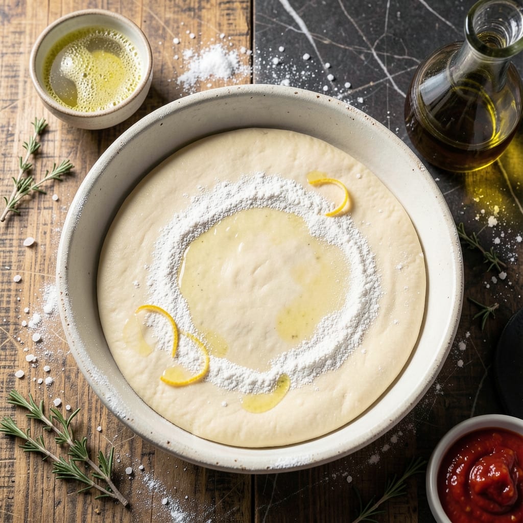 Pizza Dough Recipe Using All Purpose Flour: Chewy Crust With Minimal Effort Pizza Dough Recipe Using All Purpose Flour: Chewy Crust With Minimal Effort