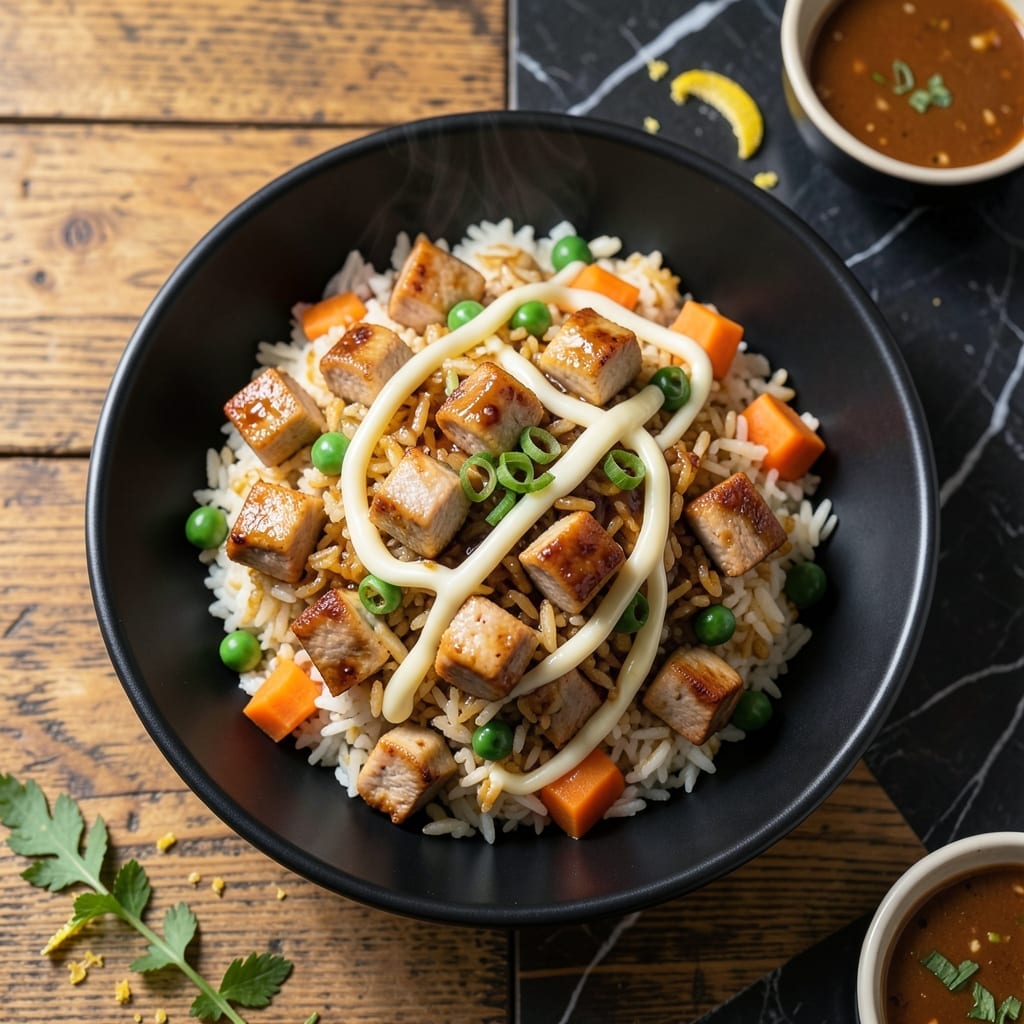 Pork Fried Rice Recipe With Leftover Pork Tenderloin: Savory Bites and Wok-Seared Flavor