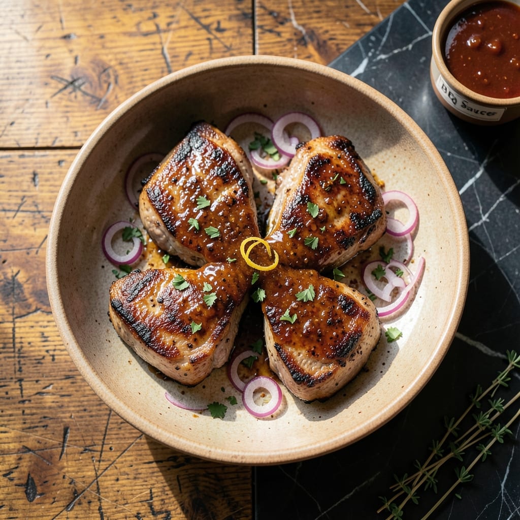 BBQ Lamb Chops Recipe Air Fryer: Juicy Cuts With Caramelized Spices BBQ Lamb Chops Recipe Air Fryer: Juicy Cuts With Caramelized Spices