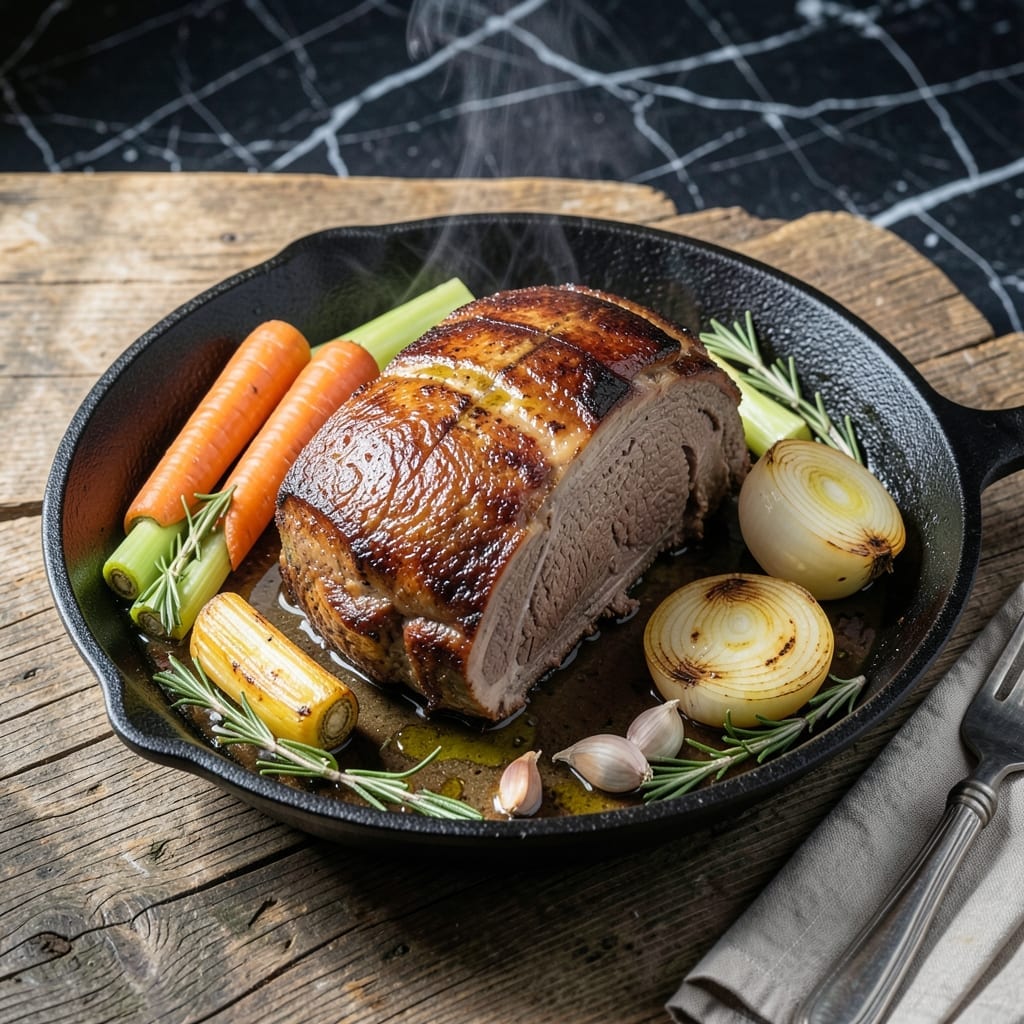 Elk Roast Recipe Slow Cooker: Wild Game Tenderness With Herbs Elk Roast Recipe Slow Cooker: Wild Game Tenderness With Herbs
